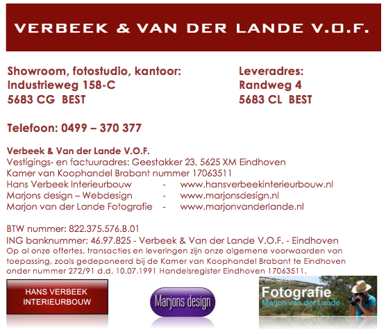 VVV adresgegevens